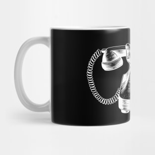 Retro Rotary Dial Phone Mug